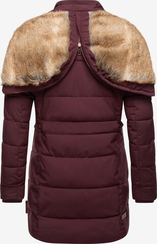 Manteau d’hiver MARIKOO en rouge