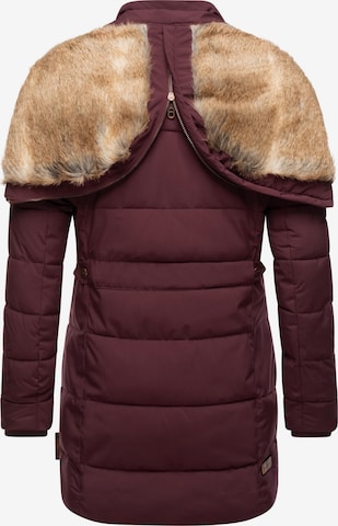 MARIKOO Winter Coat in Red