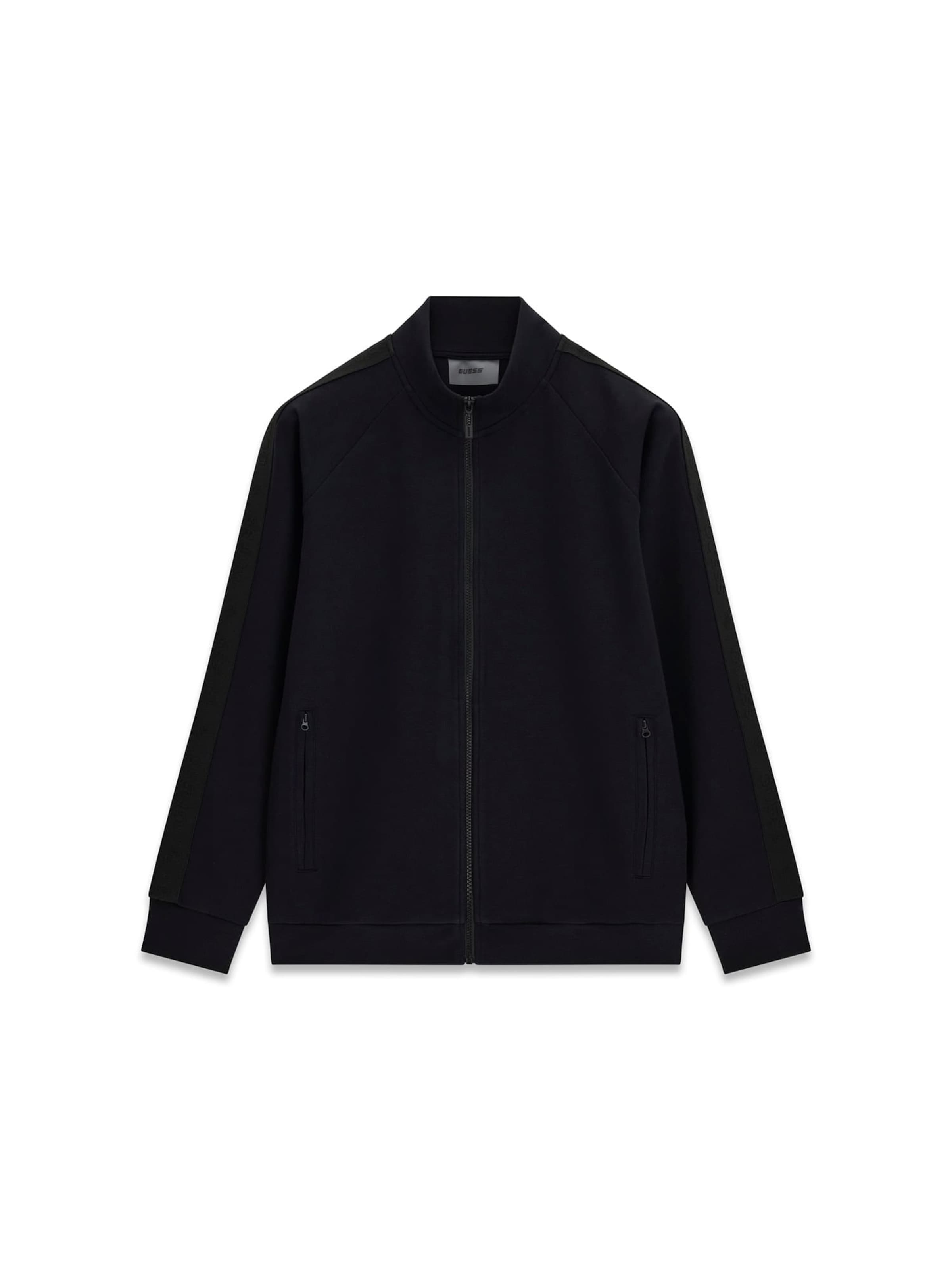 GUESS Zip-Up Hoodie in XS in Black, Item view