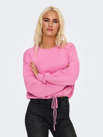 ONLY Pullover 'ONLSummer' in Pink