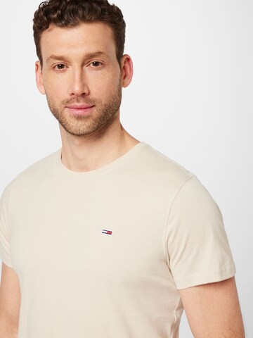 T-Shirt Tommy Jeans en beige