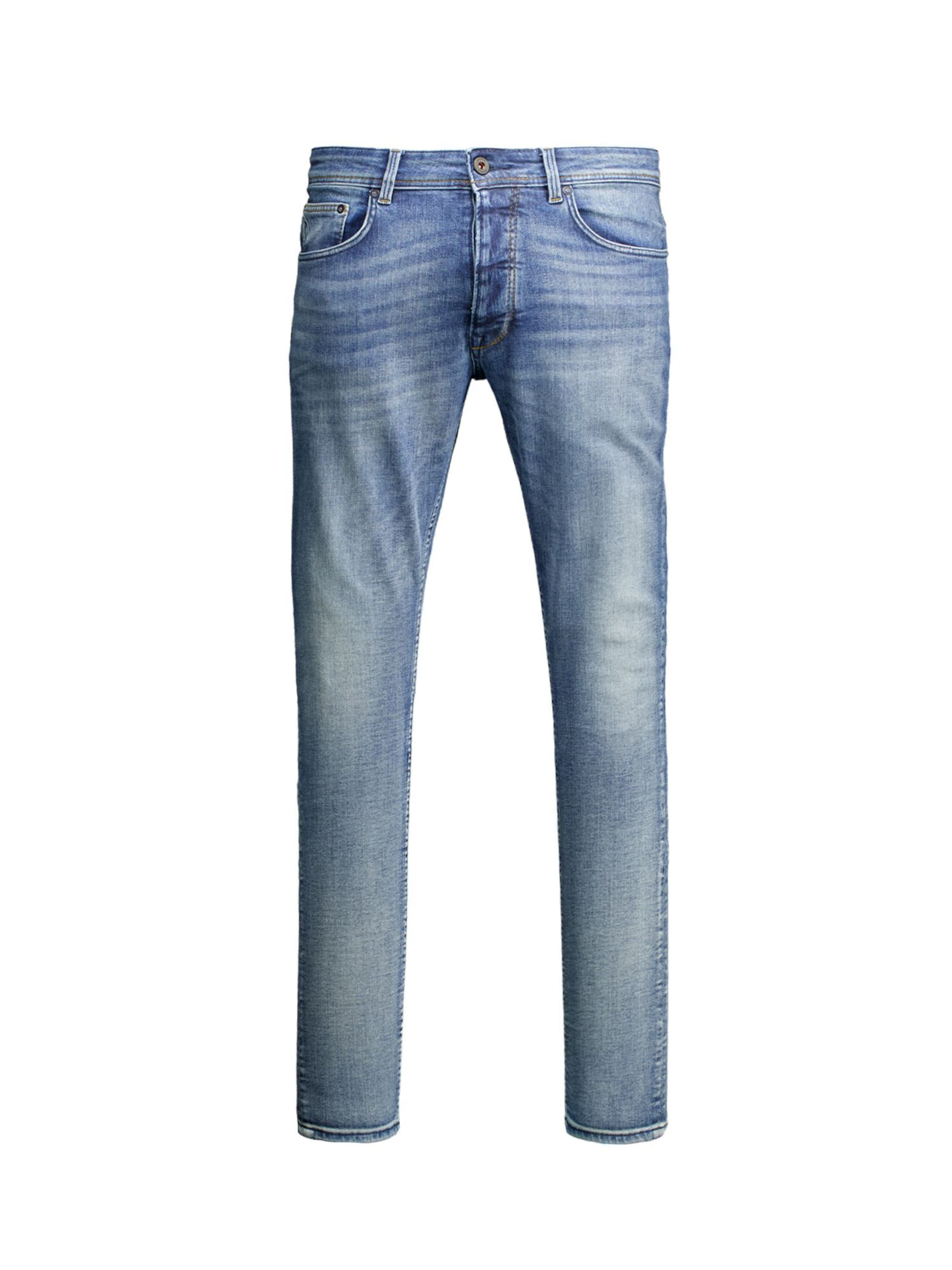 Coupe slim Jean 'Carter Crest' CHASIN' en bleu : devant