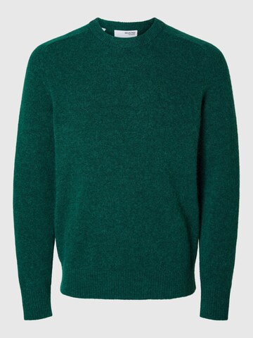 SELECTED HOMME Pullover in Grün