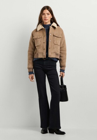 Pepe Jeans Tussenjas ' NINA ' in Beige