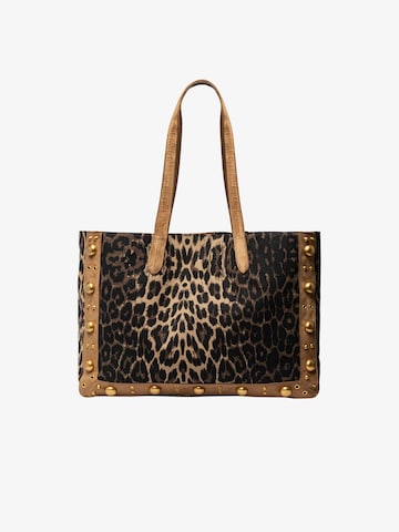 Shopper 'Tatiana' di Secret Pon Pon in marrone