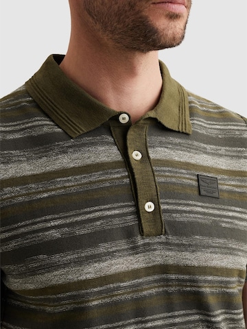 PME Legend Paita 'Polo shirt with color gradient and badge' värissä vihreä