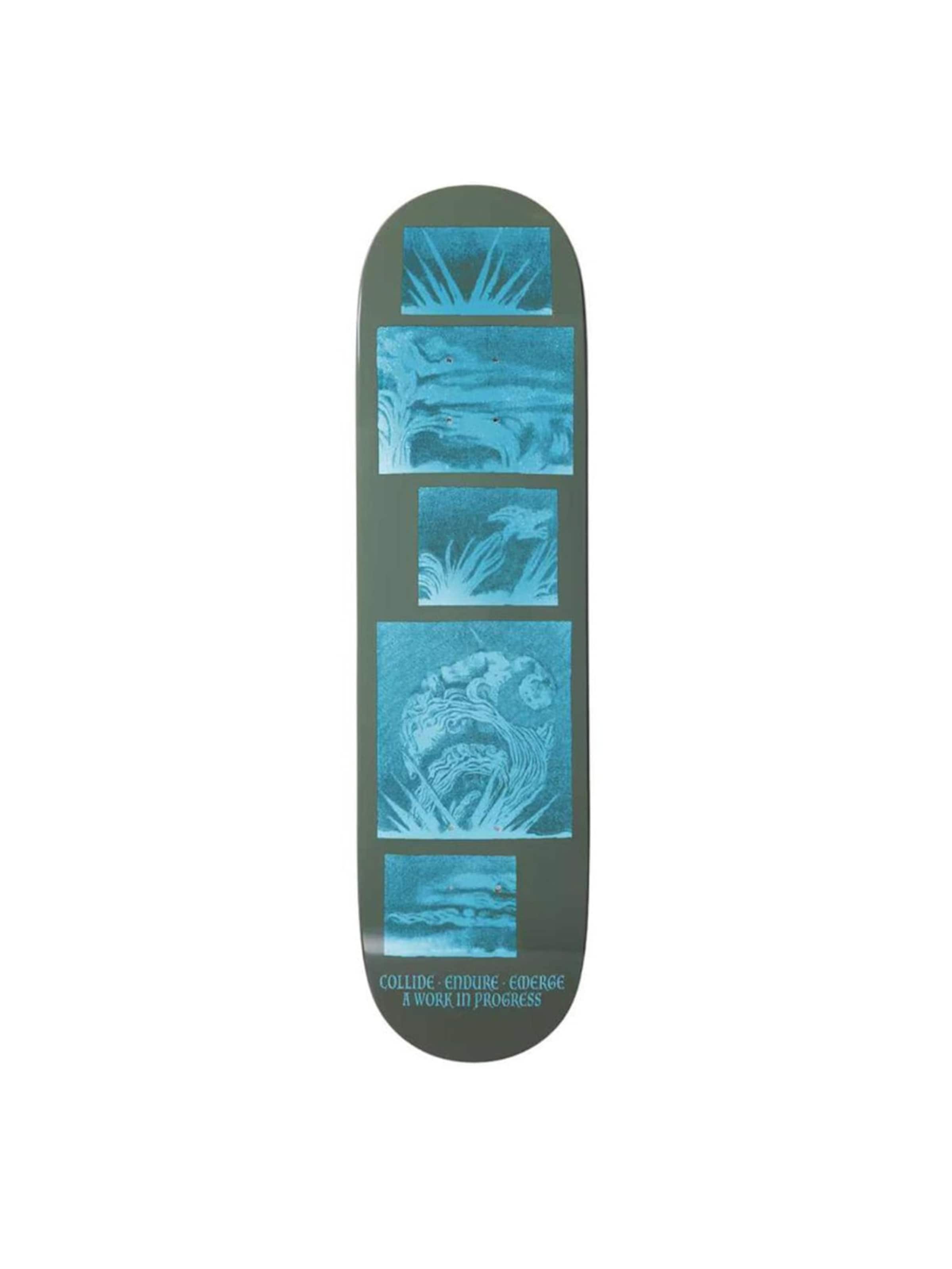 Carhartt WIP Skateboard 'Board 1 8.25 Blue' in Blauw: voorkant