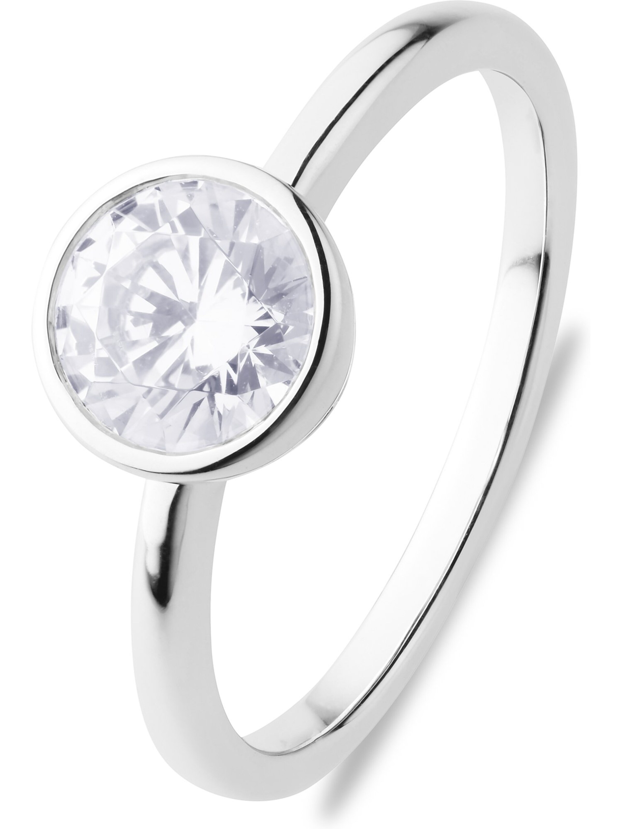 CHRIST Ring in Silber: Vorderseite