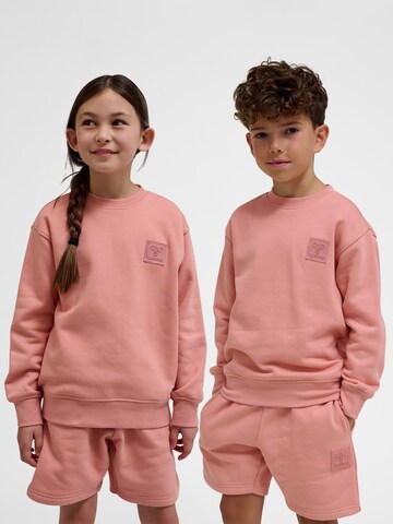 Sweat 'Clean' Hummel en rose : devant
