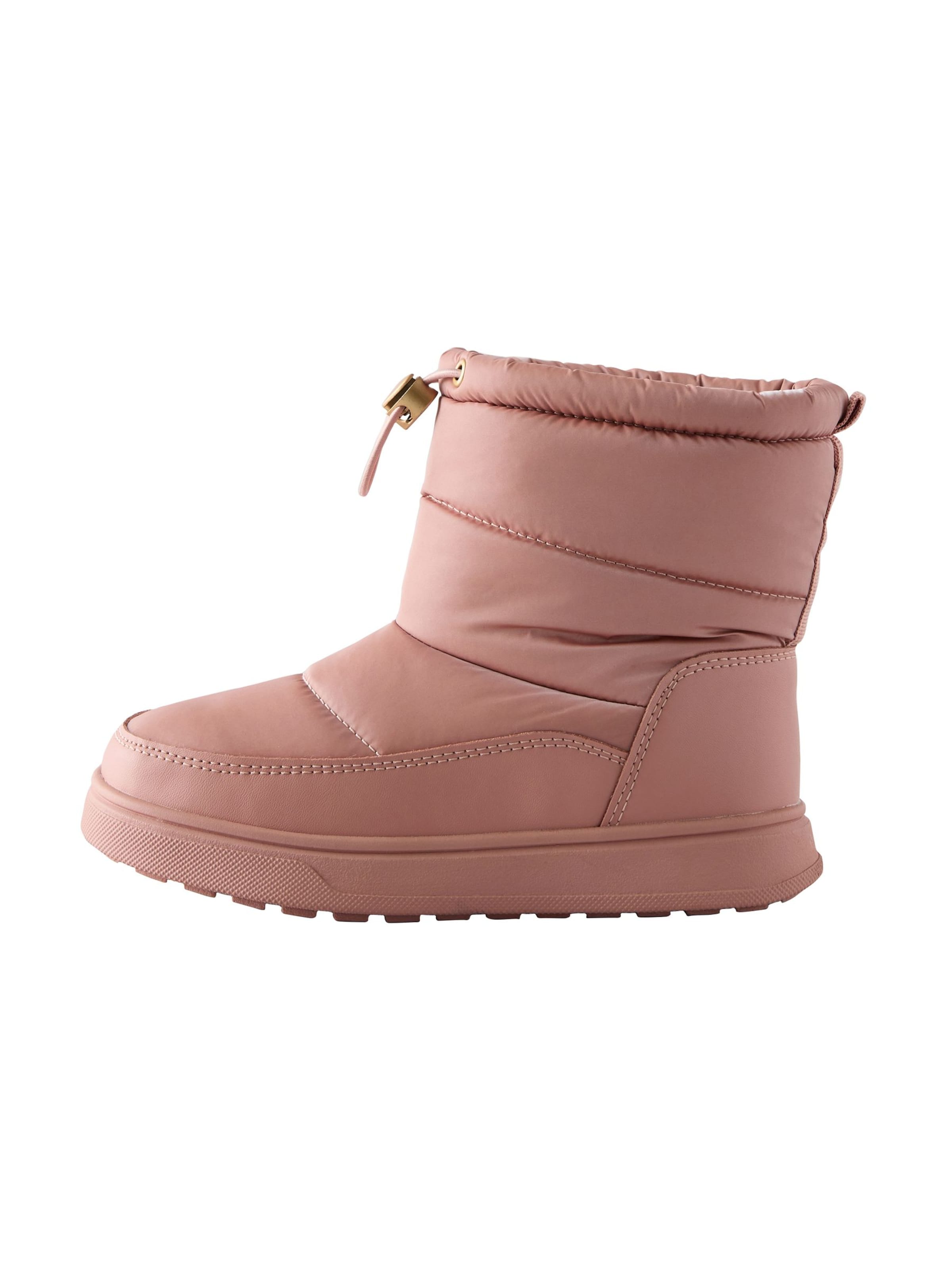 Bottes de neige Next en rose : devant