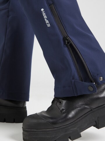 ICEPEAK Regular Sporthose 'FRANKFURT' in Blau