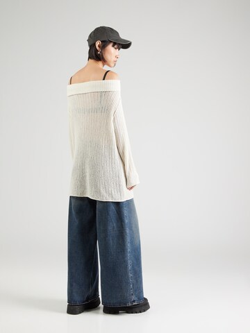WEEKDAY Pullover 'Lori' i hvid