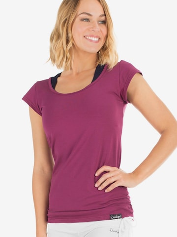 Winshape Funkcionalna majica 'WTR4' | vijolična barva: sprednja stran