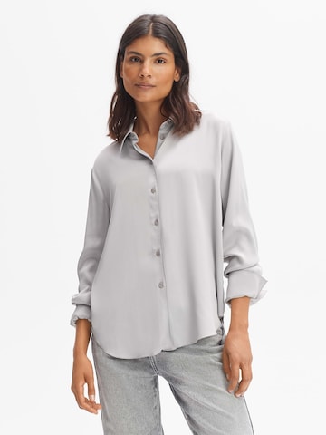 Camicia da donna 'Fennja' di OPUS in grigio: frontale