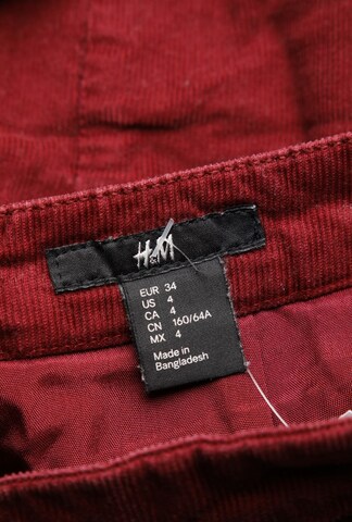 H&M Minirock XS in Rot