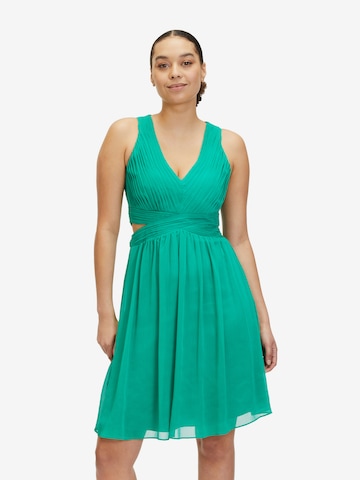 Robe de soirée Vera Mont en vert : devant