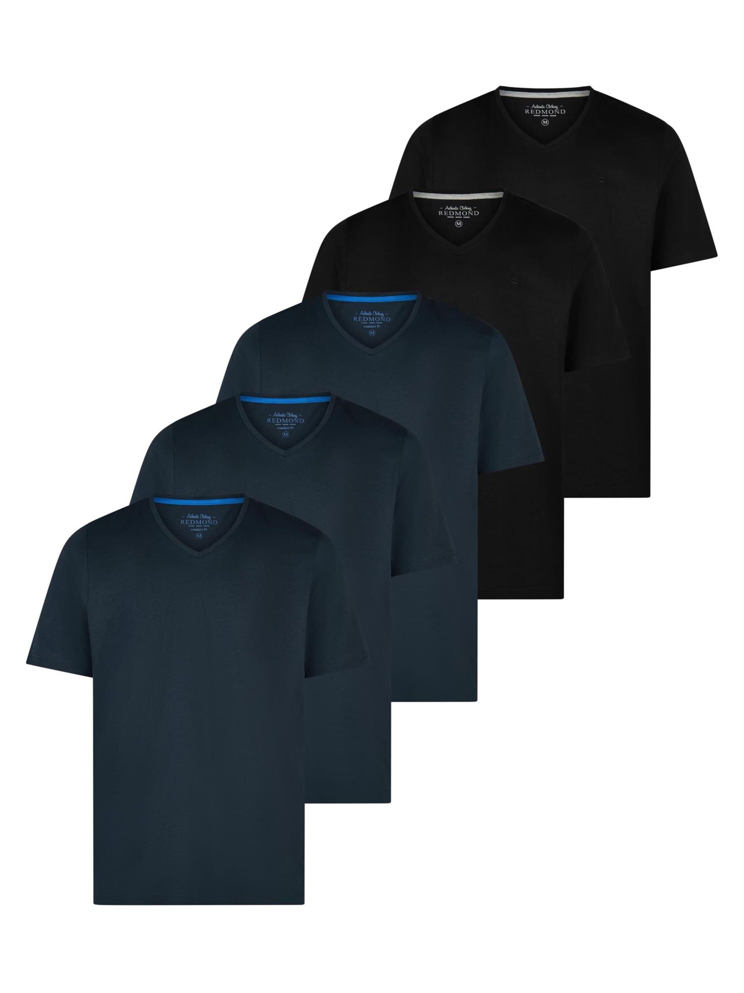 redmond Shirt 'Basic' in Blue: front