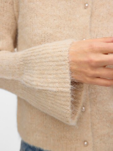 VERO MODA Strickjacke 'AWLeah' in Beige