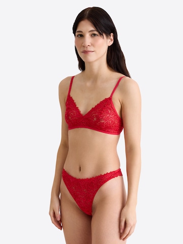Bustier Soutien-gorge Erlich Textil en rouge : devant