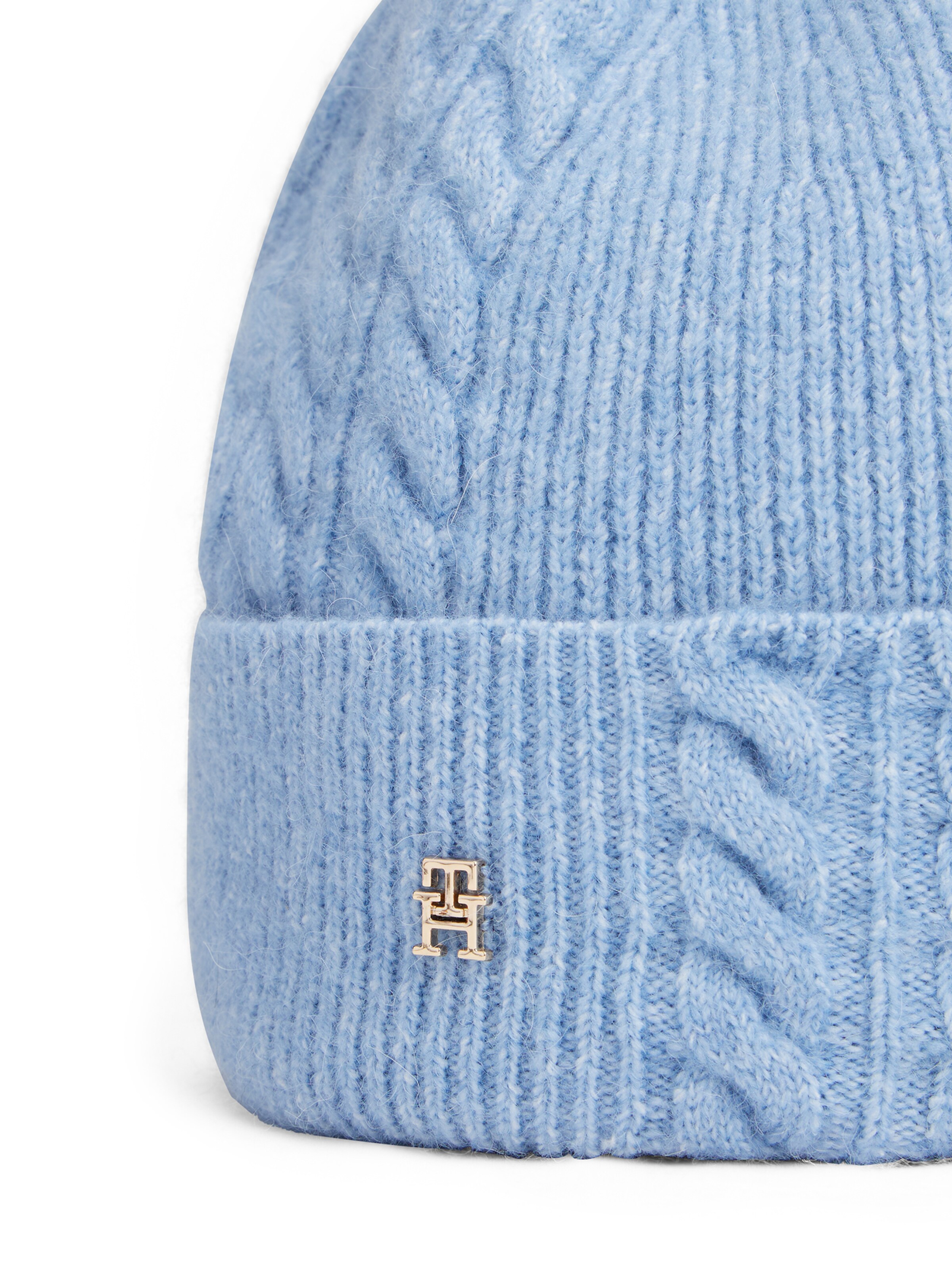 TOMMY HILFIGER Mütze 'ELEVATED CHIC' in Blau