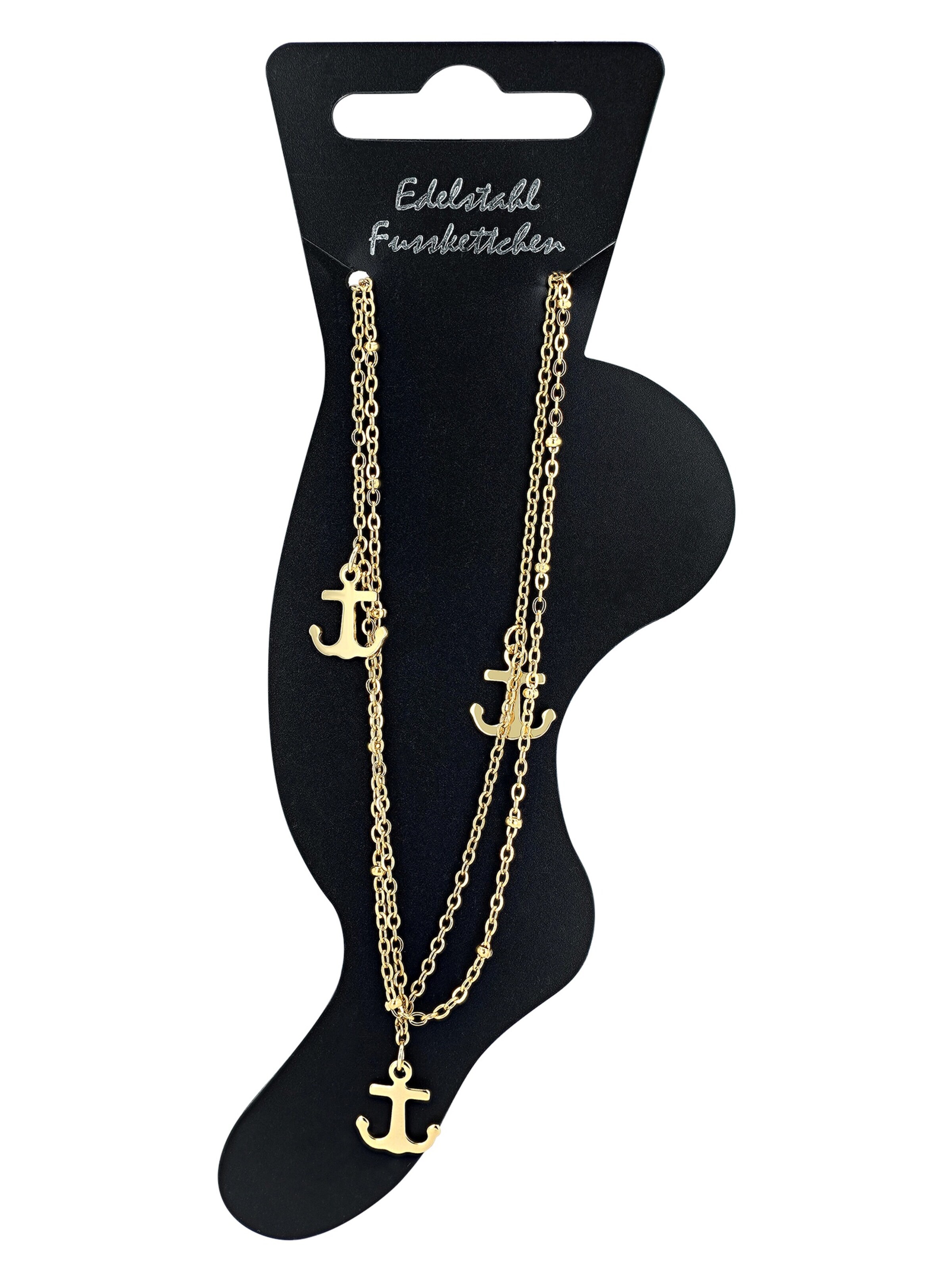 Akzent Fußschmuck 'Marinasa, langlebig'‌‌‌‌‌ in Gold