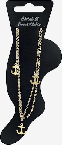 Akzent Foot Jewelry 'Marinasa, langlebig' in Gold: front
