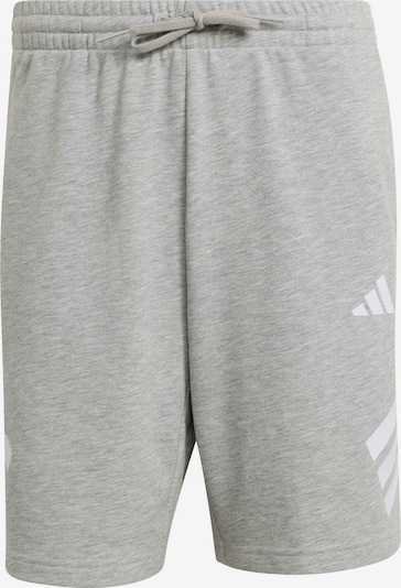 Sportinės kelnės iš ADIDAS SPORTSWEAR, spalva – šviesiai pilka / balta, Prekių apžvalga