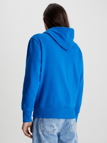 Sweat-shirt Calvin Klein Jeans en bleu