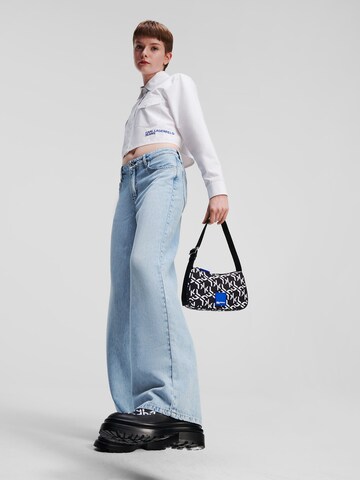 KARL LAGERFELD JEANS Loosefit Jeans in Blau