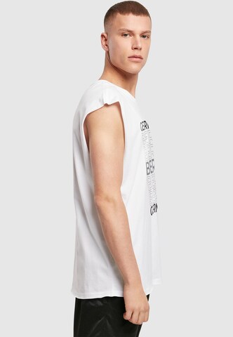 Merchcode Shirt 'Berlin' in Weiß