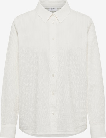 CECIL Blouse in White: front