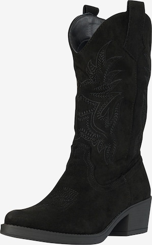 Salinyang Cowboylaarzen in Zwart: voorkant