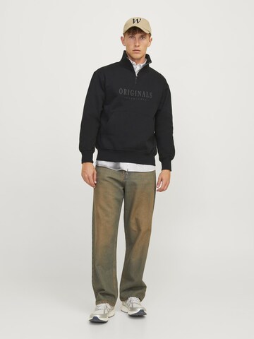 JACK & JONES Sweatshirt in Schwarz