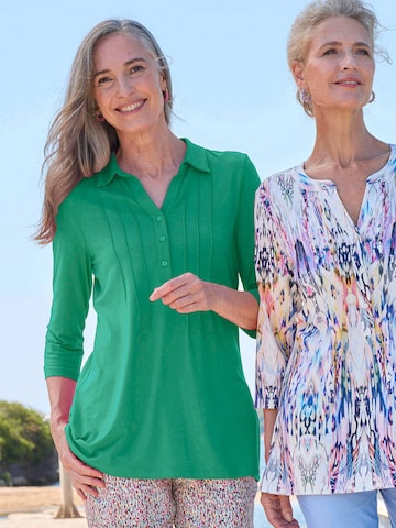 Goldner Tunika in Grün