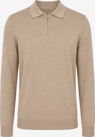 BRAVE SOUL Shirt in Beige: Vorderseite