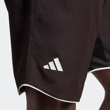 ADIDAS PERFORMANCE Loosefit Sportshorts 'Club ' in Braun