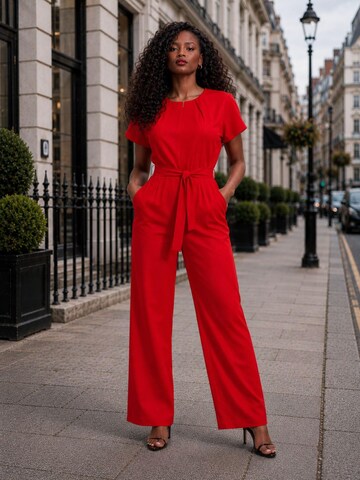BIBI SAKALIEVA - Jumpsuit 'Red Wide-Leg Jumpsuit' en rojo