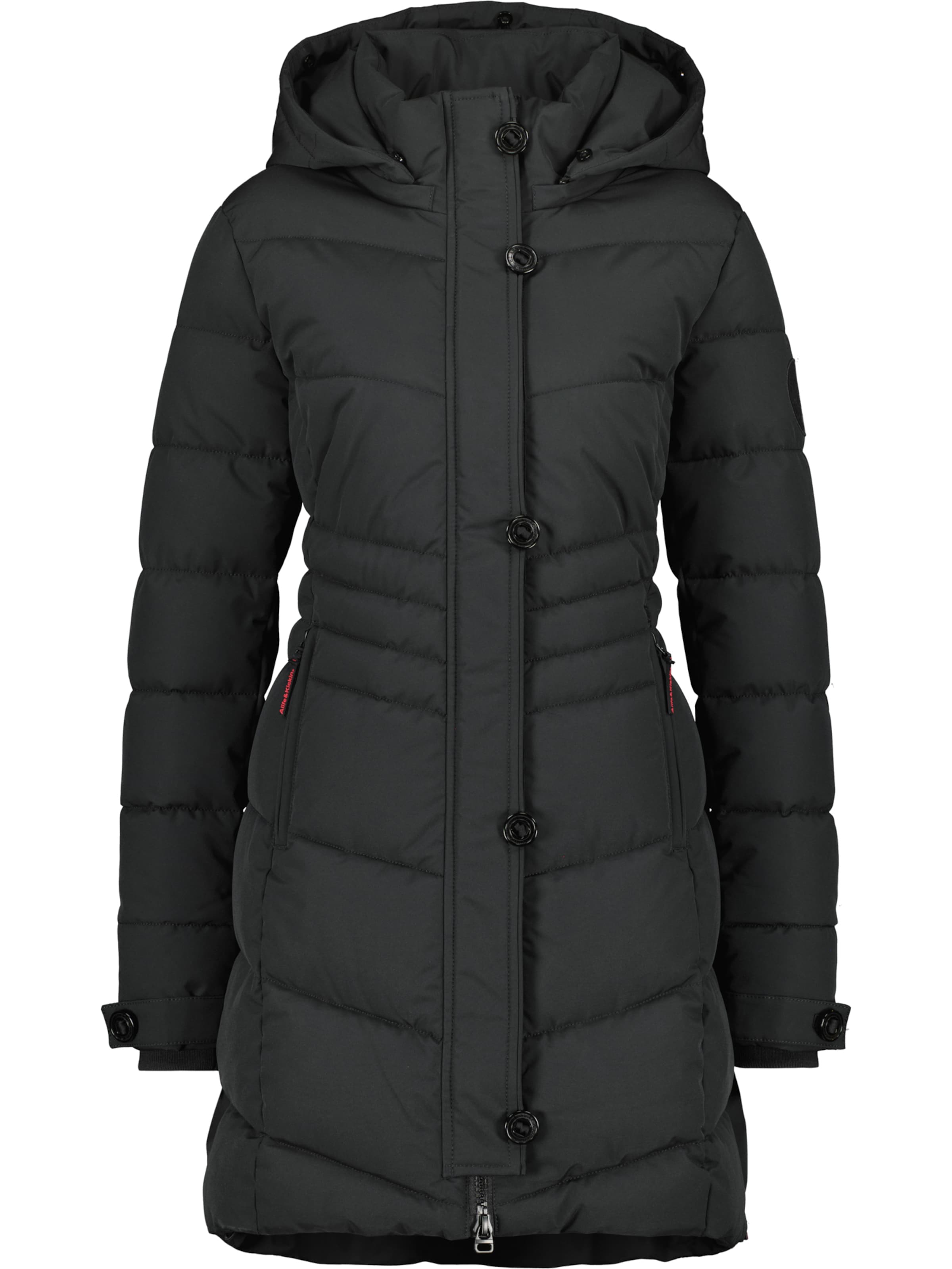 alife & kickin Wintermantel 'AmaliaAK' in Schwarz