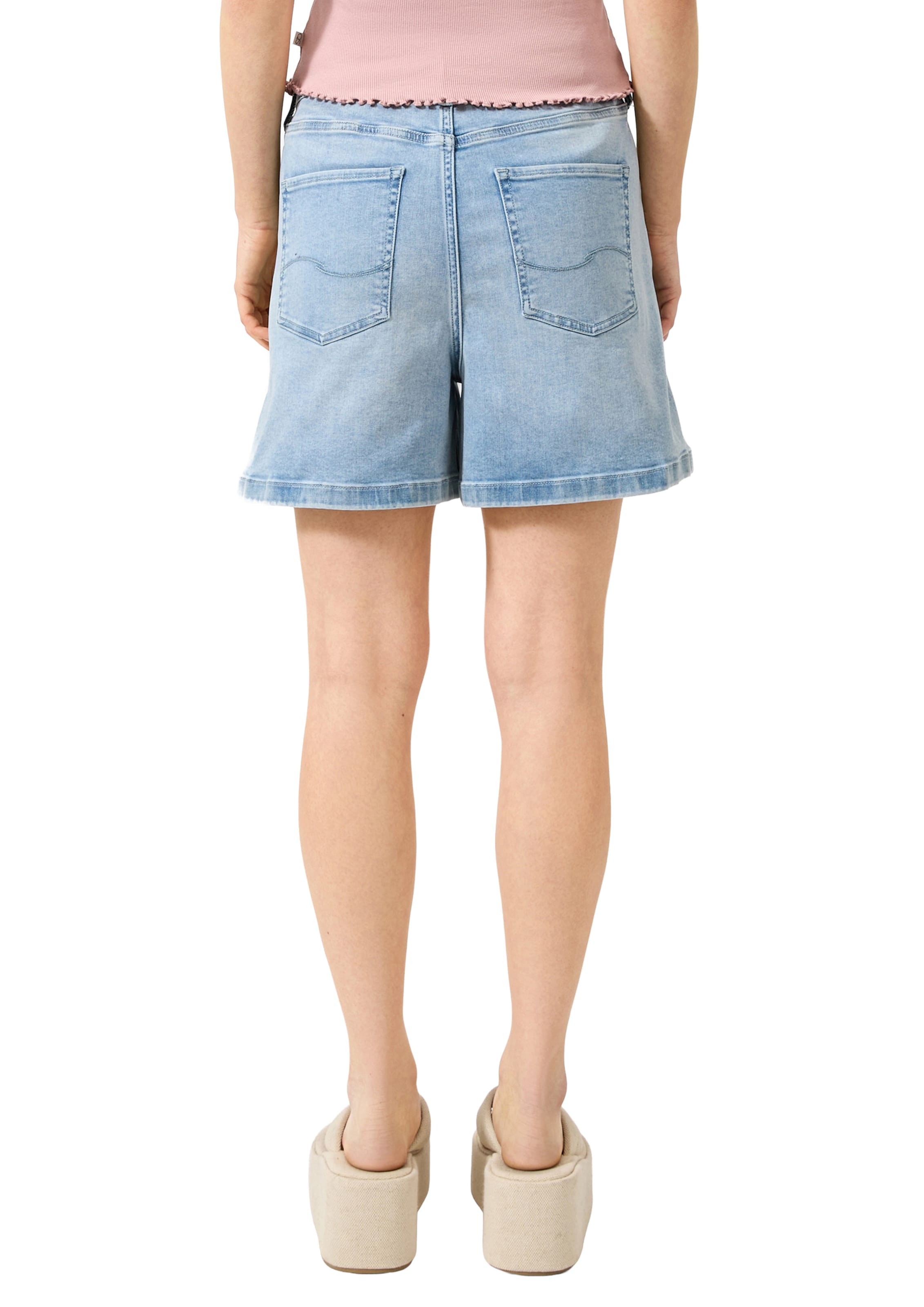 QS Regular Jeans in Blauw