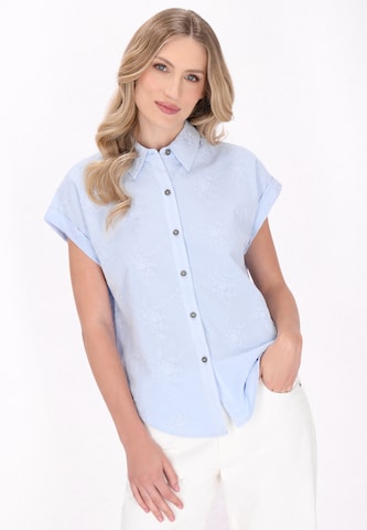 DreiMaster Maritim - Blusa en azul: frente