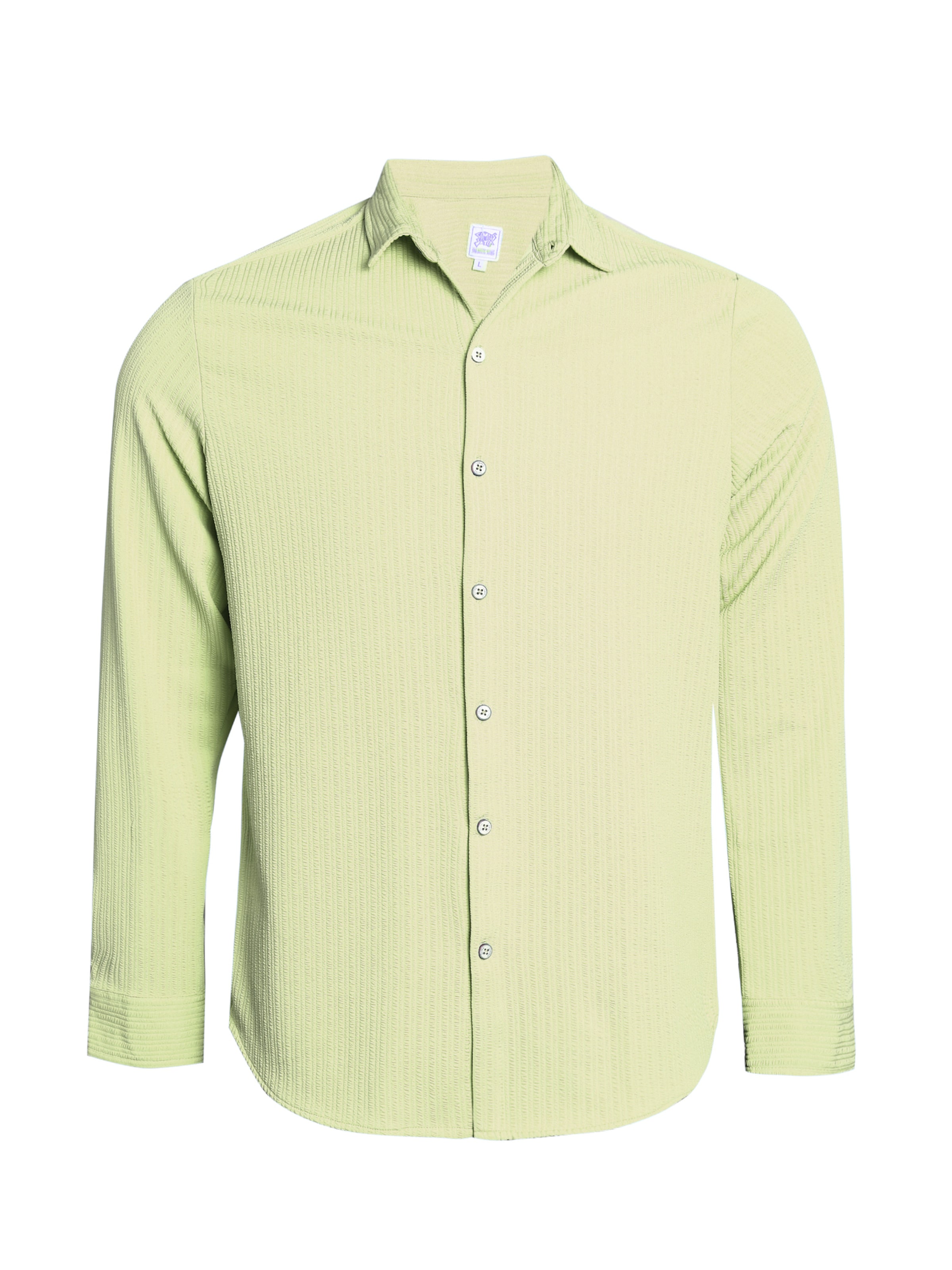 Regular fit Cămașă 'Thomasin' de la Campus Sutra pe verde: față