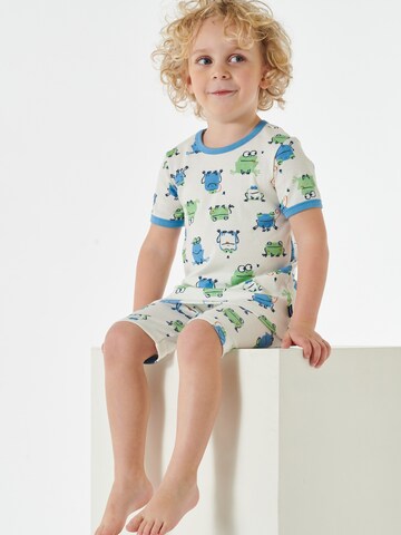 SCHIESSER - Pijama ' Nature Love Organic Cotton ' en blanco