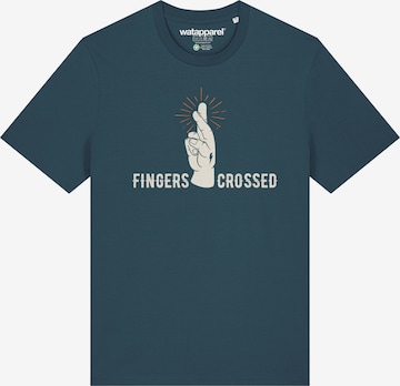 T-Shirt Watapparel en vert : devant