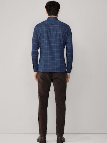 Hackett London Slim Fit Hemd in Blau