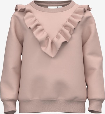NAME IT Sweatshirt in Pink: front