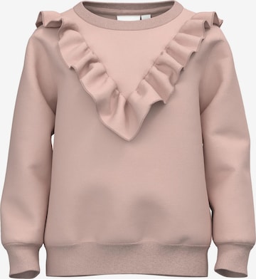 NAME IT Sweatshirt in Roze: voorkant