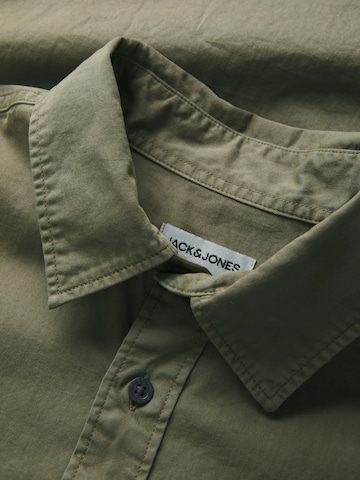 JACK & JONES Regular fit Πουκάμισο 'JJECHARGE' σε πράσινο
