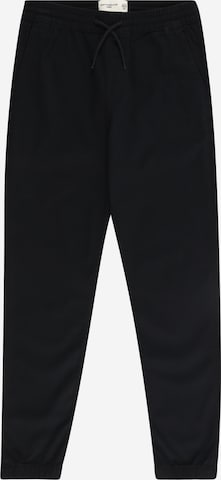 Effilé Pantalon Abercrombie & Fitch en noir : devant