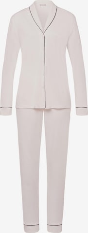Hanro Pajama 'Natural Comfort' in White: front