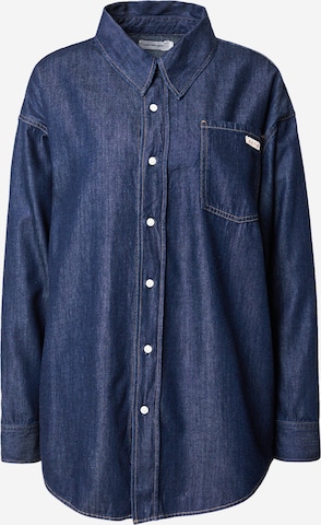 mėlyna Calvin Klein Jeans Palaidinė: priekis